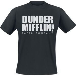 The Office Dunder Mifflin, Inc. - Logo Tričko černá