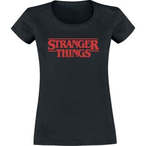 Stranger Things Classic Logo Dámské tričko černá