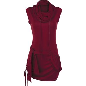 RED by EMP Šaty s vysokým límcem Šaty bordová