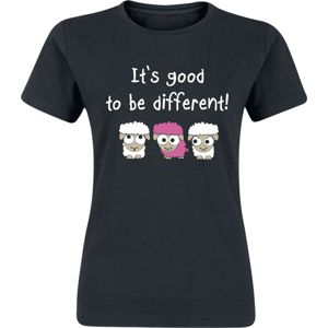 It's good to be different! Dámské tričko černá