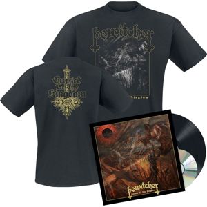 Bewitcher Cursed be thy kingdom LP a CD a tricko krémová