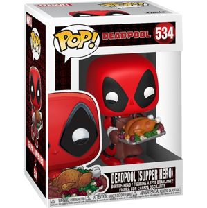 Marvel Vinylová figurka č. 534 Deadpool (Supper Hero) (Holiday) Sberatelská postava standard
