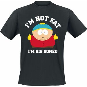 South Park I'm Not Fat, I'm Big Boned! Tričko černá