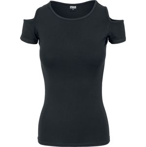 Urban Classics Ladies Cutted Shoulder Tee Dámské tričko černá