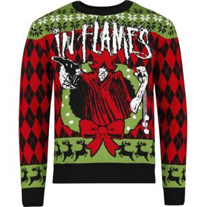 In Flames Holiday Sweater 2023 Pletený svetr vícebarevný