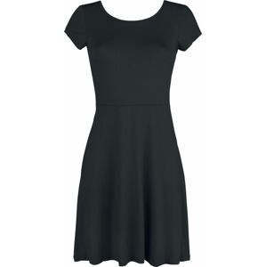 Black Premium by EMP Černé šaty s otvorem na zádech a ozdobným šněrováním Šaty černá