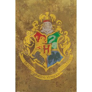 Harry Potter Hogwarts Crest plakát vícebarevný