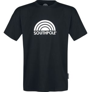 Southpole Tričko s logem Tričko černá