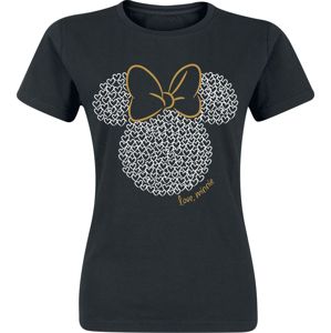 Mickey & Minnie Mouse Minnie Maus - Love Dámské tričko černá