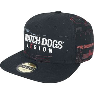 Watch Dogs Legion - Glitch kšiltovka černá