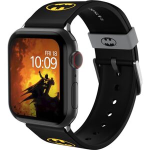 Batman Řemínek na smart hodinky MobyFox - Batman Logo vyměněn náramek cerná/žlutá