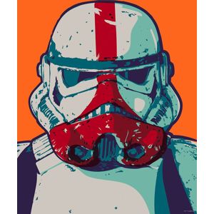 Star Wars The Mandalorian - Pop Art Stormtrooper Umelecký potisk standard