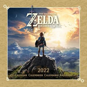 The Legend Of Zelda Nástěnný kalendář 2022 Nástenný kalendář vícebarevný