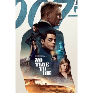 James Bond No Time To Die - James Bond Profile plakát vícebarevný