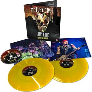 Mötley Crüe The End - Live in Los Angeles 2-LP & DVD žlutá