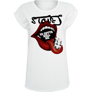 The Rolling Stones Dámské tričko bílá