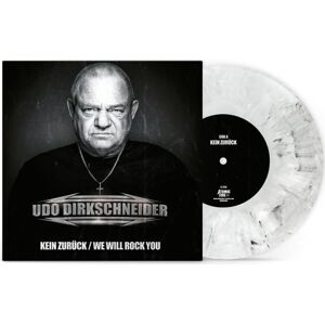 Udo Dirkschneider Kein zurück / We will rock you 7 inch-EP mramorovaná
