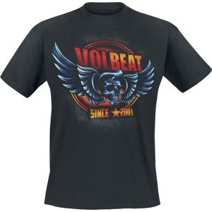 Volbeat Dimension Skullwing Tričko černá