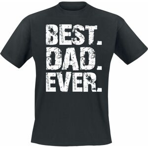 Best Dad Ever Tričko černá