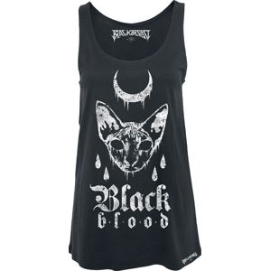Black Blood by Gothicana Naked Cat Dámský top černá