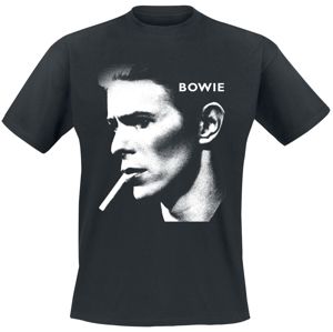 David Bowie Grainy Smoke Tričko černá