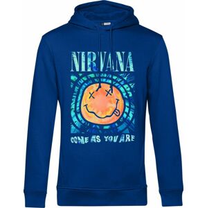 Nirvana Abstract Water Mikina s kapucí modrá