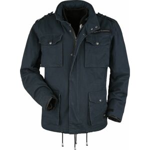 Black Premium by EMP Army Field Jacket Zimní bunda tmavě modrá