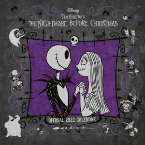 The Nightmare Before Christmas Nástěnný kalendář 2022 Nástenný kalendář vícebarevný