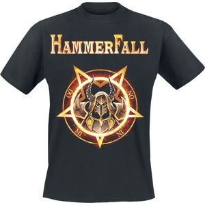 HammerFall Dominion Tričko černá
