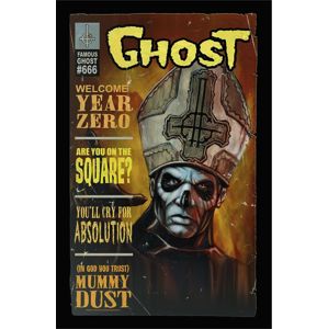Ghost Magazine Textilní plakát vícebarevný