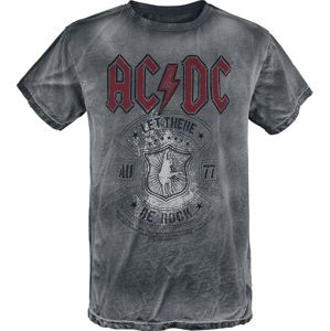 AC/DC Let There Be Rock Tričko šedá