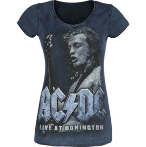 AC/DC Live At Donington Dámské tričko tmavě modrá