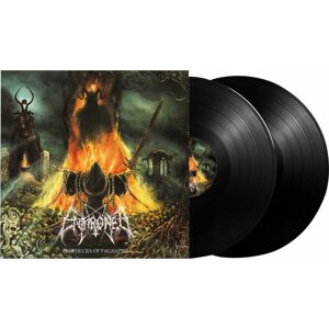 Enthroned Prophecies of pagan fire 2-LP černá