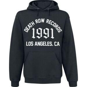 Death Row Records 1991 Los Angeles Mikina s kapucí černá