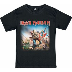 Iron Maiden Metal-Kids - Trooper detské tricko černá