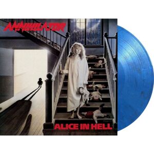 Annihilator Alice in hell LP modrá