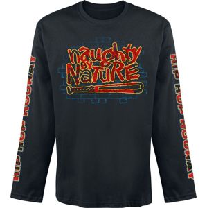 Naughty by Nature Red Brick Tričko s dlouhým rukávem černá