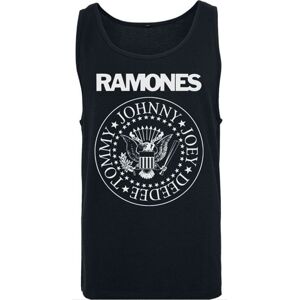Ramones Distressed Logo Tank top černá