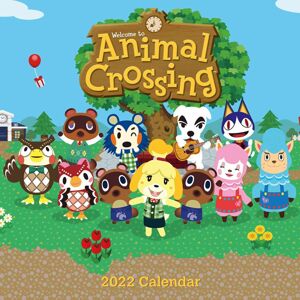 Animal Crossing Nástěnný kalendář 2022 Nástenný kalendář vícebarevný