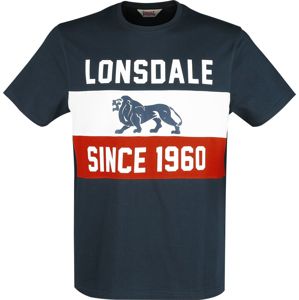 Lonsdale London Southwold tricko tmavě modrá