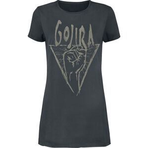 Gojira Amplified Collection - Power Glove Šaty charcoal