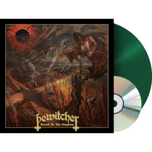 Bewitcher Cursed be thy kingdom LP & CD tmave zelená
