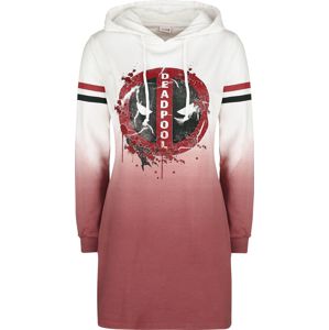 Deadpool Bloody Symbol šaty s kapucí vícebarevný