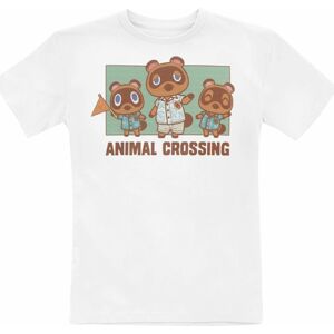 Animal Crossing Kids - Nook Family detské tricko bílá