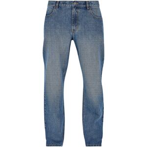 Urban Classics Rovné džíny s rozparky Džíny modrá