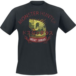 Monster Hunter Great Jagras tricko černá