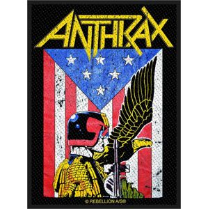 Anthrax Judge Dredd nášivka vícebarevný