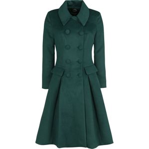 H&R London Kabát Evelyn Dámský kabát zelená
