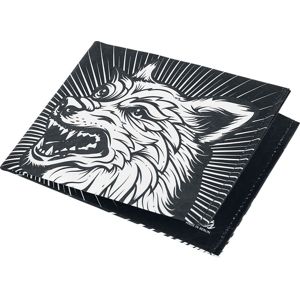 Paprcuts Mad Wolf - RFID Peněženka bílá/cerná
