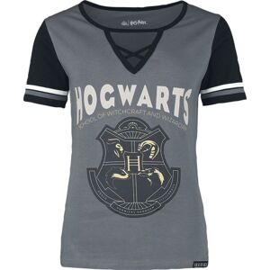 Harry Potter Hogwart's Crest Dámské tričko šedá